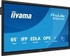 IIYAMA Monitor 65 cali TE6515A-B1AG IPS,4K,40pkt,550cd,DeepContrast-IR+,    HDMI x2,DP,USB-C, 2 x 20W, OPS Slot x1, 5xUSB, 2xRJ4